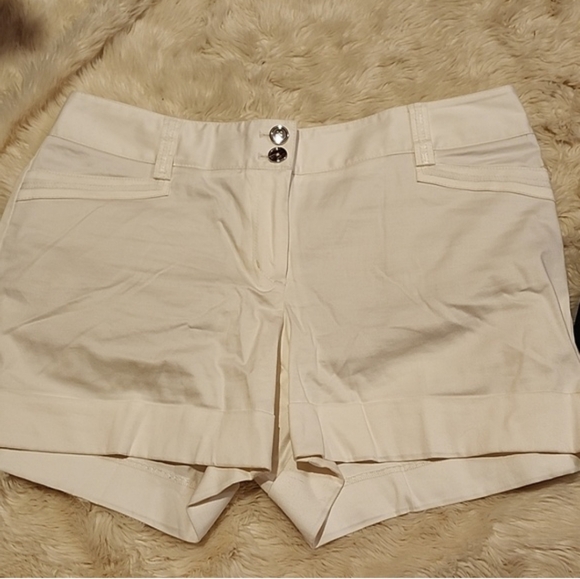 White House Black Market Pants - White House Black Market White Shorts